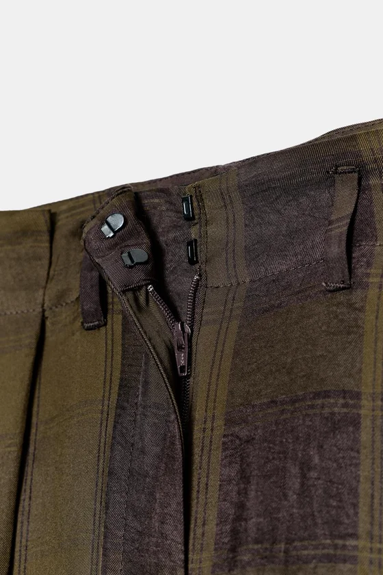 СВОБОДНЫЕ БРЮКИ В КЛЕТКУ — коллекция Zara «ZW»