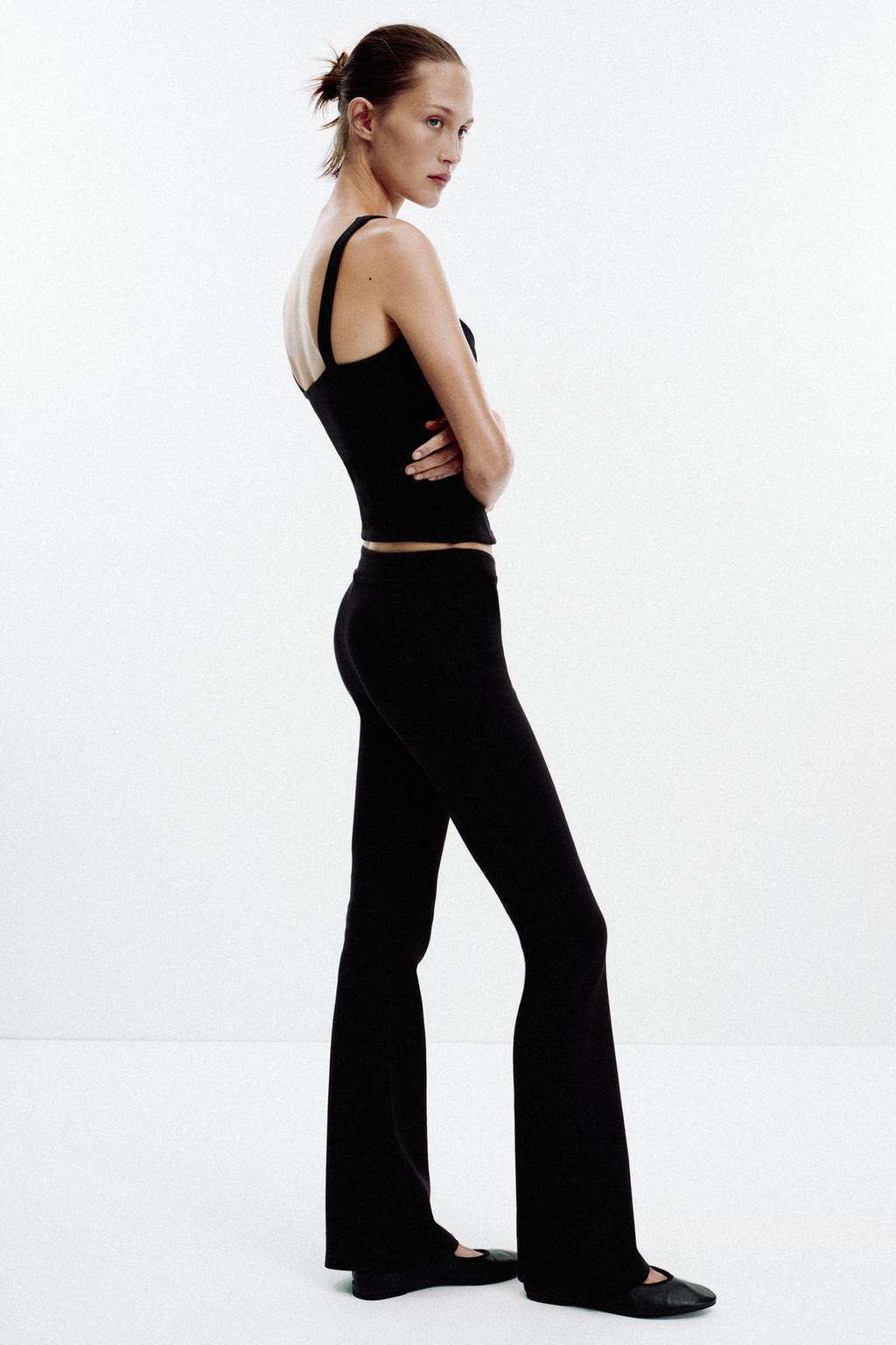 БРЮКИ FLARED ИЗ ИНТЕРЛОКА