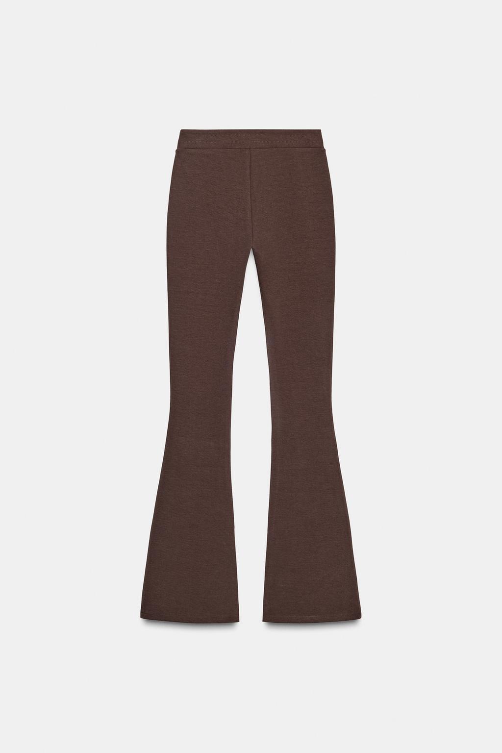 БРЮКИ FLARED ИЗ ИНТЕРЛОКА