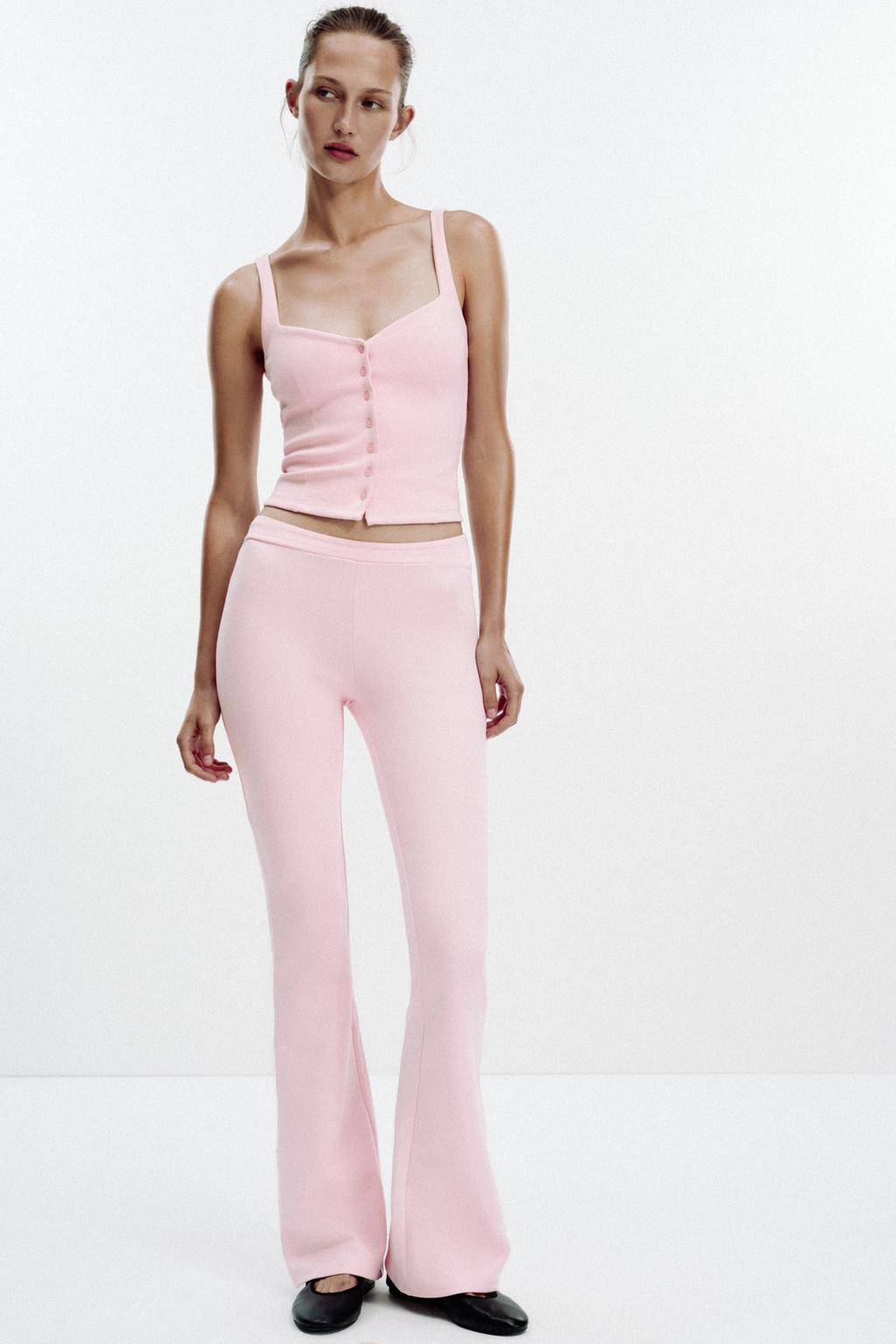 БРЮКИ FLARE ИЗ ИНТЕРЛОКА