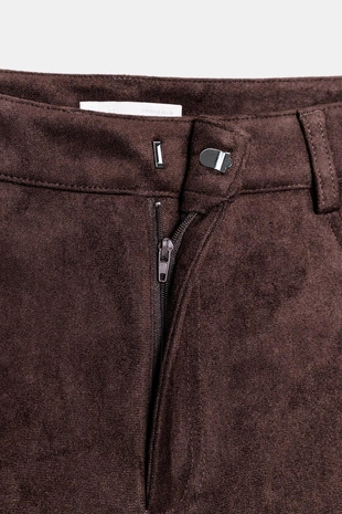 Брюки из искусственной замши- Заказать в России