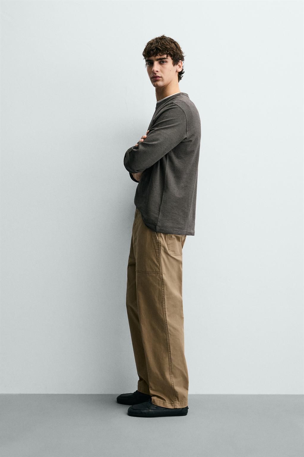 ФУТБОЛКА В ПОЛОСКУ С ДЛИННЫМИ РУКАВАМИ