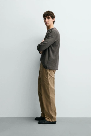 Футболка в полоску с длинными рукавами- Заказать в России