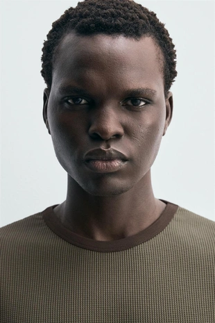 Футболка из рельефного трикотажа- Заказать в России