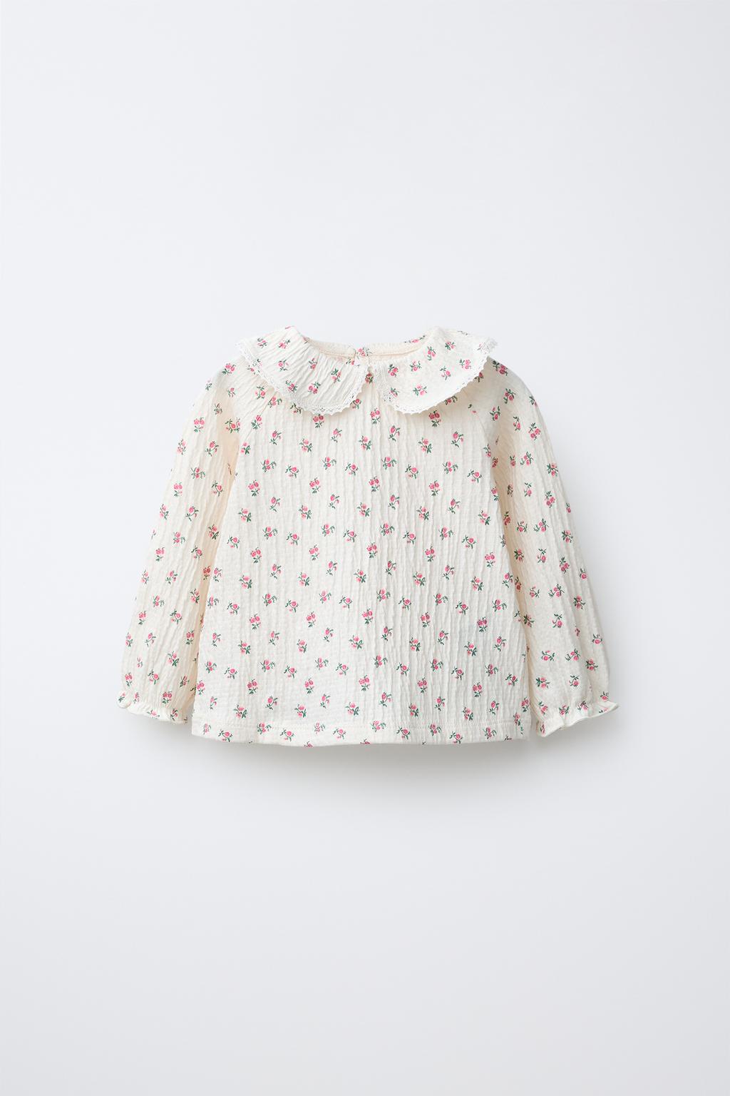 ФУТБОЛКА С ЦВЕТОЧНЫМ ПРИНТОМ