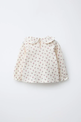 Футболка с цветочным принтом- Заказать в России