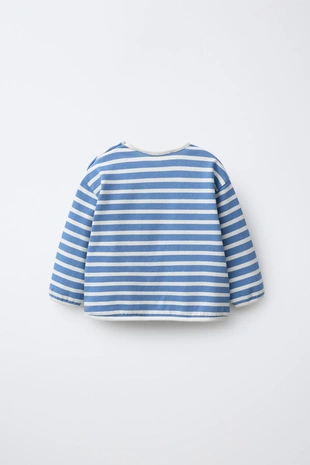 Футболка в рубчик в полоску- Заказать в России