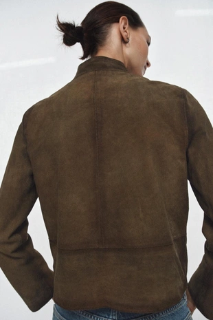 Куртка из 100% кожи — ZW COLLECTION LIMITED EDITION- Заказать в России