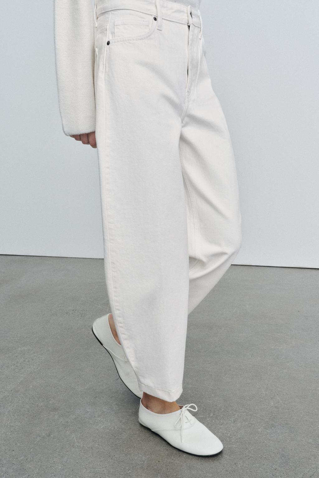 ДЖИНСЫ ZW COLLECTION BARREL С ВЫСОКОЙ ПОСАДКОЙ