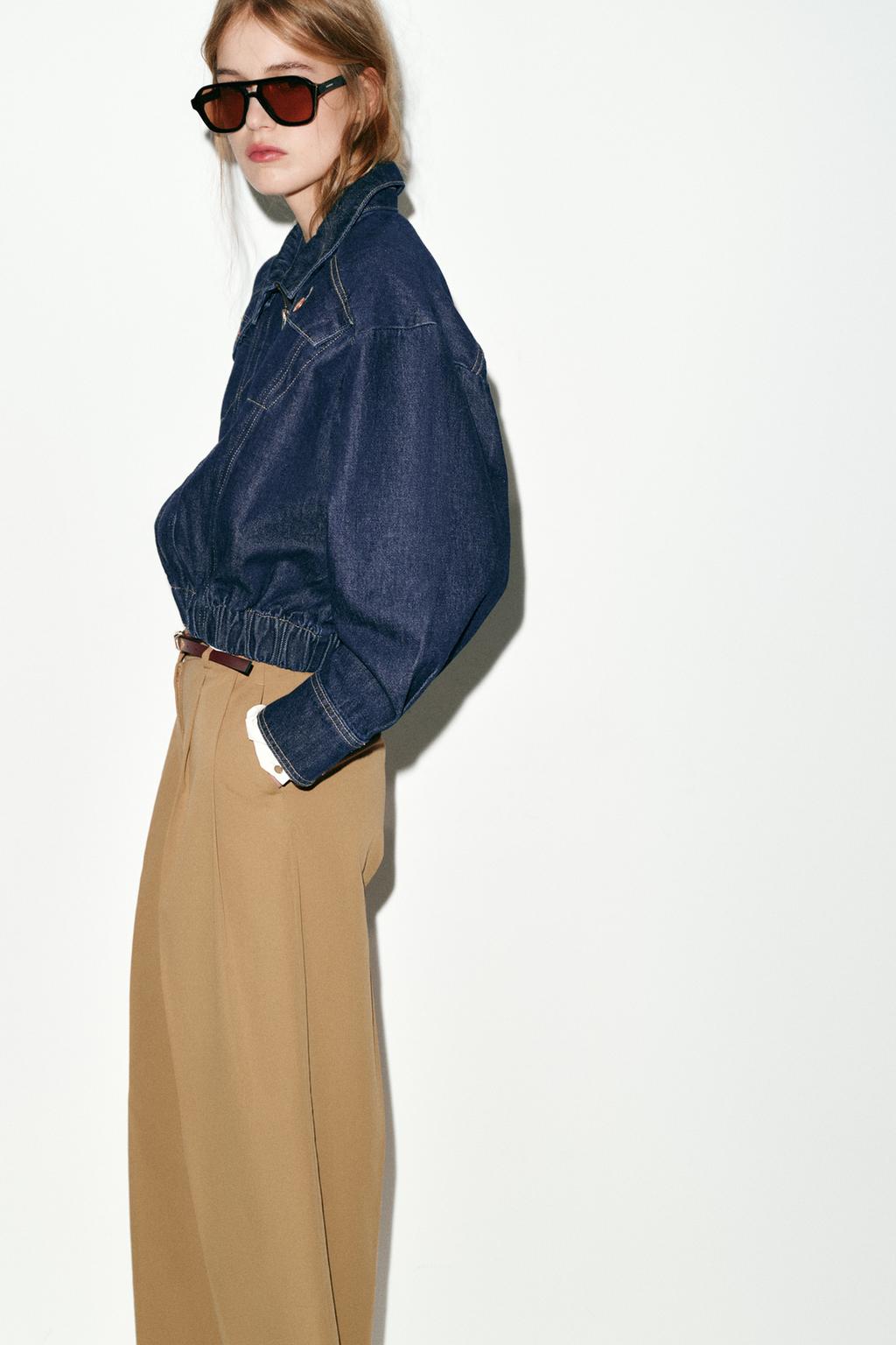 БРЮКИ С ЗАЩИПАМИ И РЕМНЕМ