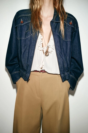 Брюки с защипами и ремнем- Заказать в России