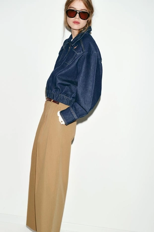 Джинсовый бомбер Z1975- Заказать в России