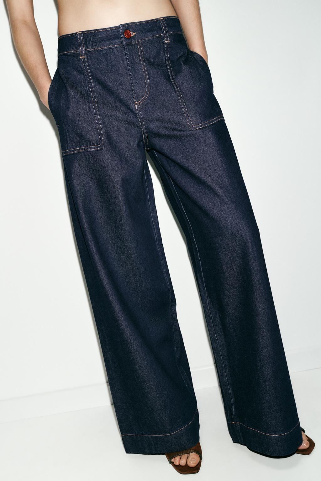 ДЖИНСЫ Z1975 WIDE LEG СО СРЕДНЕЙ ПОСАДКОЙ