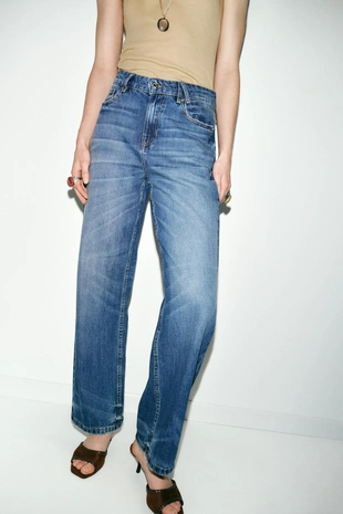 Джинсы Z1975 STRAIGHT FIT с высокой посадкой- Заказать в России