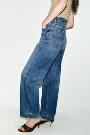 Джинсы Z1975 STRAIGHT FIT с высокой посадкой- Заказать в России