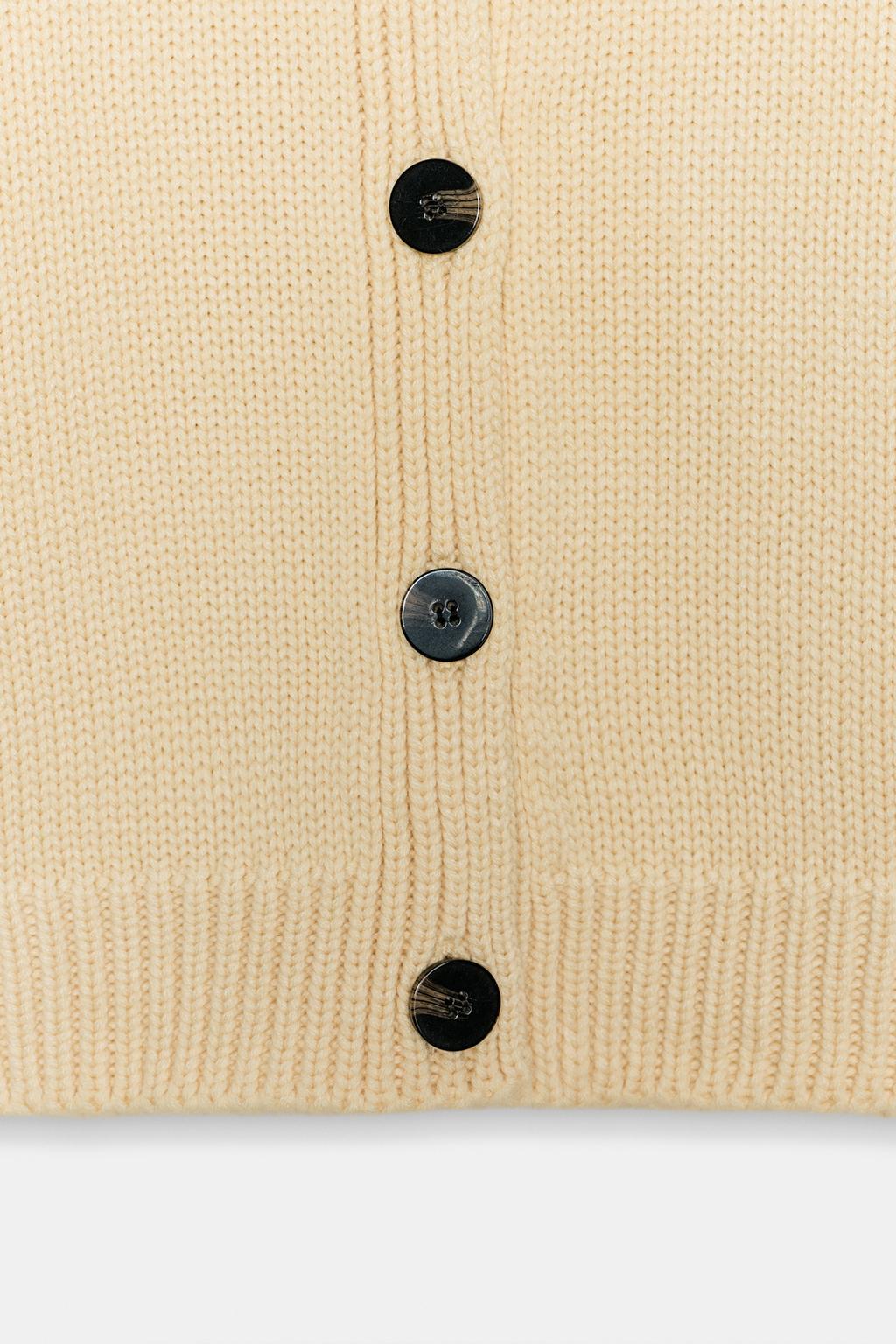 КАРДИГАН С ОБЪЕМНЫМИ РУКАВАМИ