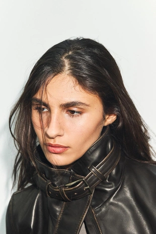 Куртка 100% изношенная кожа- Заказать в России