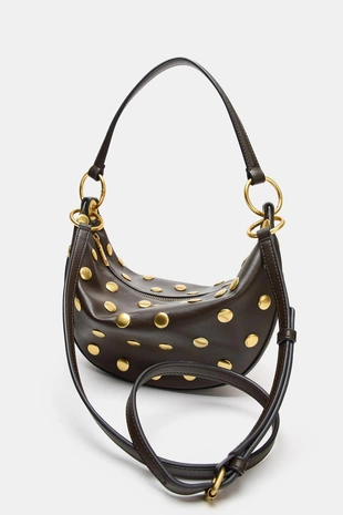 Многофункциональная сумка с заклепками- Заказать в России