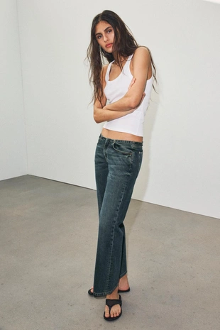 Джинсы TRF с низкой посадкой- Заказать в России