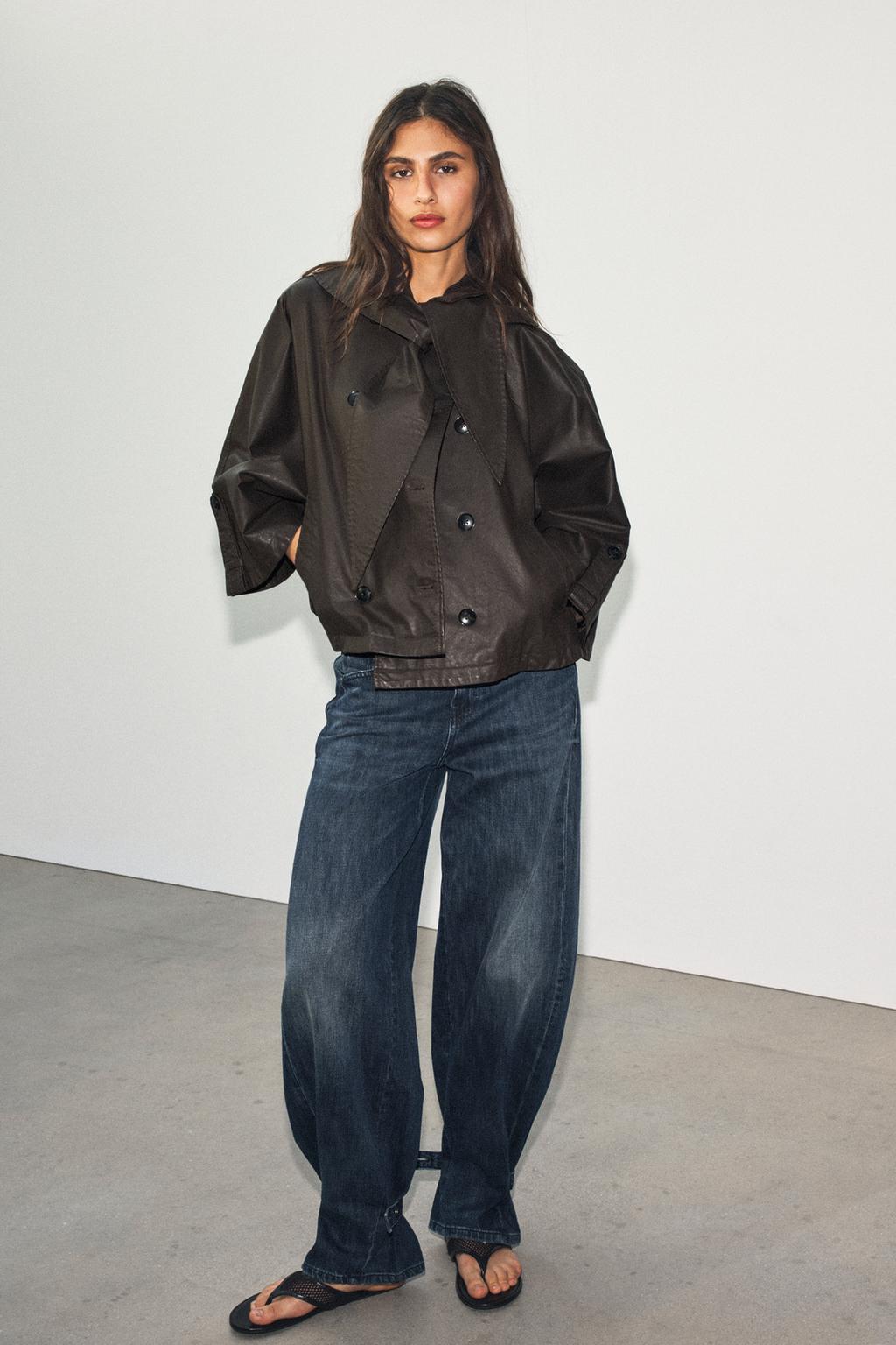 НАКИДКА ВОЩЕНАЯ С ОТСТЕГИВАЮЩИМСЯ ВОРОТНИКОМ