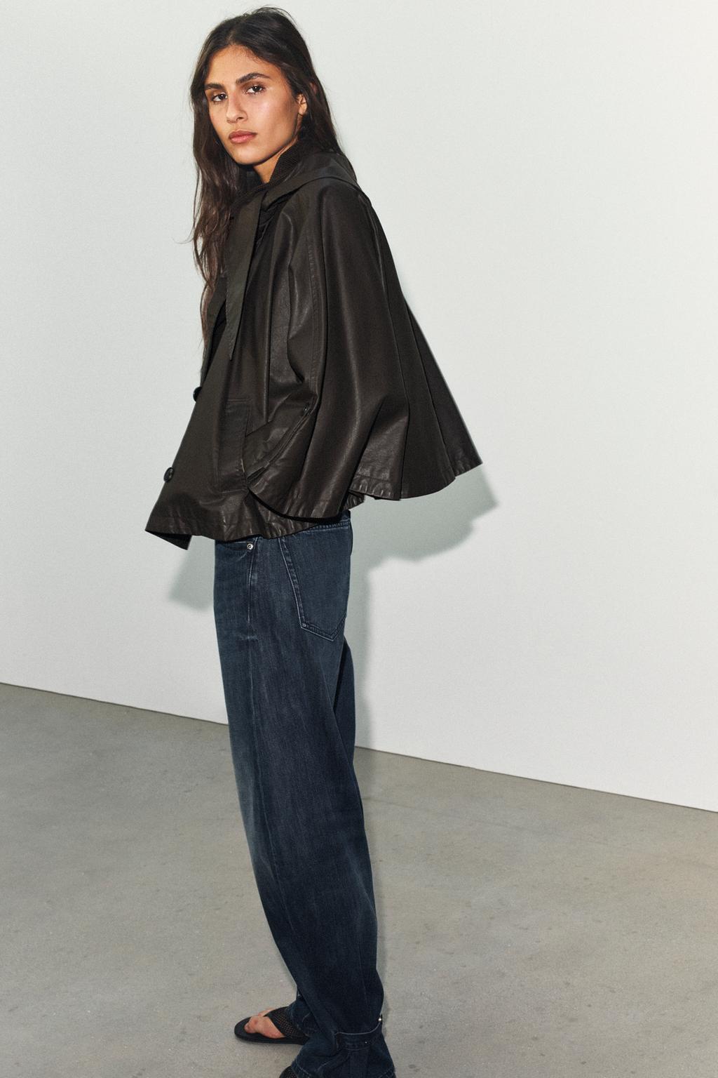 НАКИДКА ВОЩЕНАЯ С ОТСТЕГИВАЮЩИМСЯ ВОРОТНИКОМ