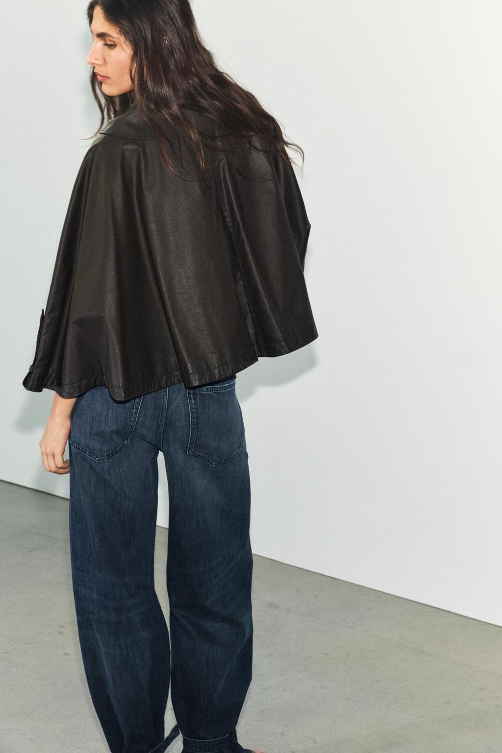 НАКИДКА ВОЩЕНАЯ С ОТСТЕГИВАЮЩИМСЯ ВОРОТНИКОМ