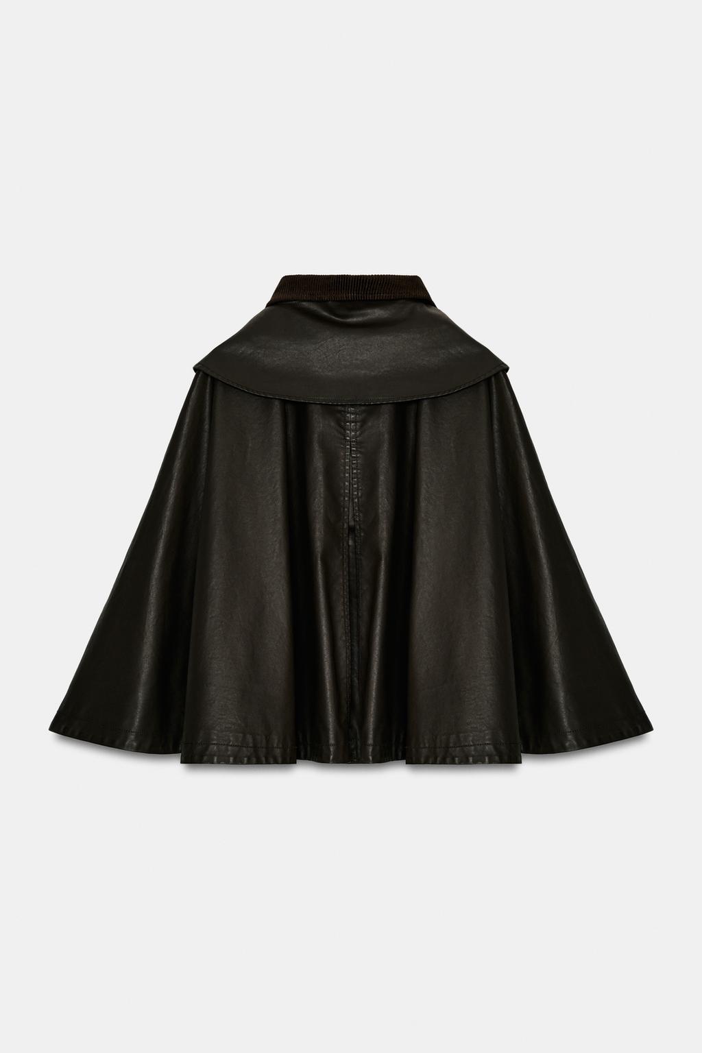 НАКИДКА ВОЩЕНАЯ С ОТСТЕГИВАЮЩИМСЯ ВОРОТНИКОМ