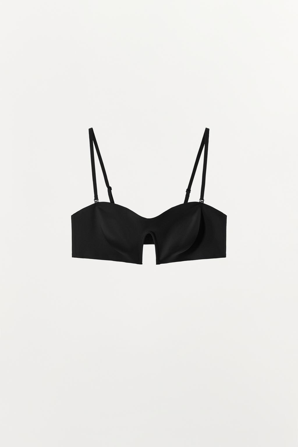 БЮСТГАЛЬТЕР ИЗ СМЕСОВОГО ПОЛИАМИДА С АППЛИКАЦИЕЙ