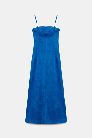 Платье из искусственной замши- Заказать в России