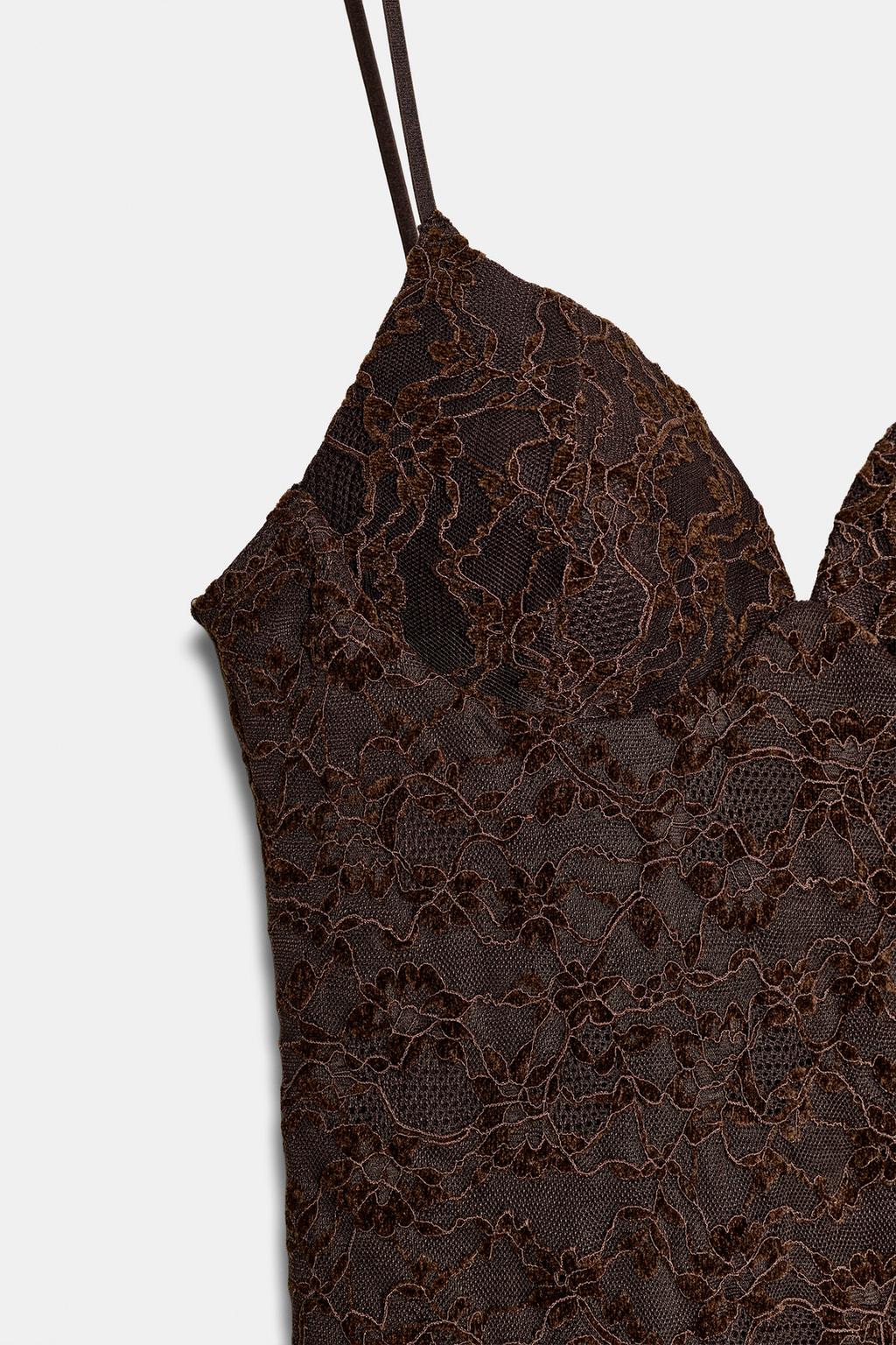 КОРОТКОЕ КРУЖЕВНОЕ ПЛАТЬЕ