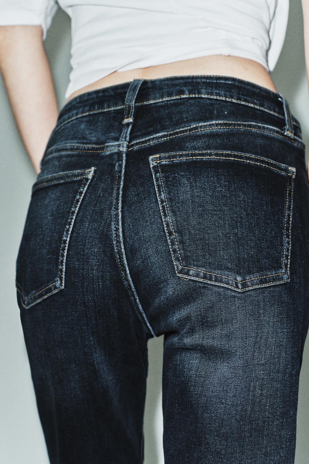 ДЖИНСЫ TRF CROPPED FLARE С ВЫСОКОЙ ПОСАДКОЙ