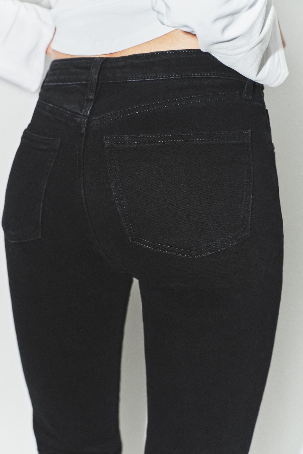 ДЖИНСЫ TRF CROPPED FLARE С ВЫСОКОЙ ПОСАДКОЙ