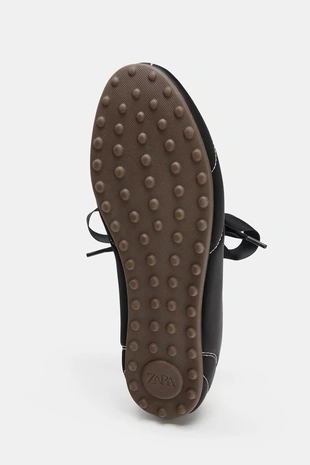 Спортивные балетки с отстрочкой- Заказать в России