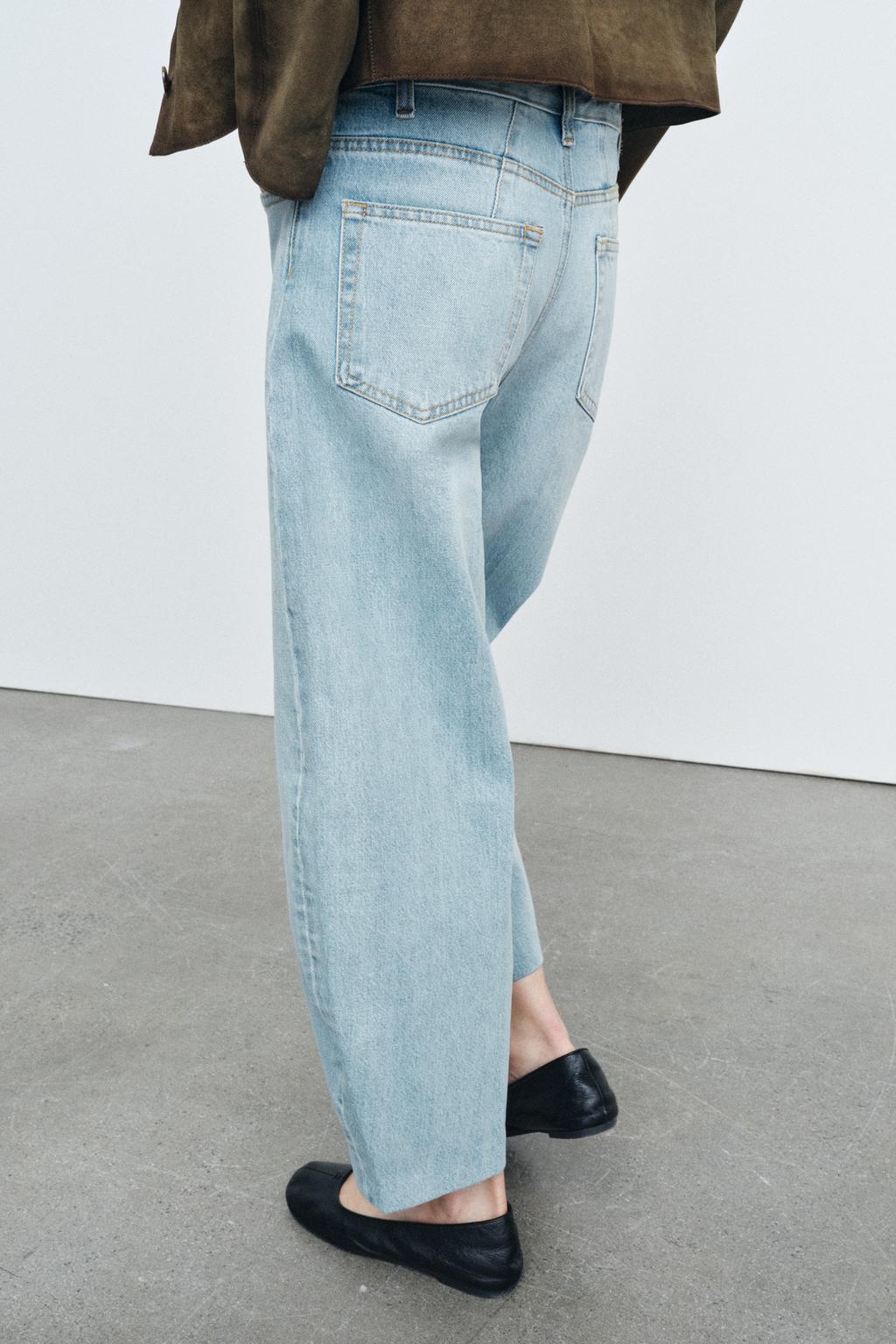 ДЖИНСЫ BARREL С ВЫСОКОЙ ПОСАДКОЙ — ZW COLLECTION