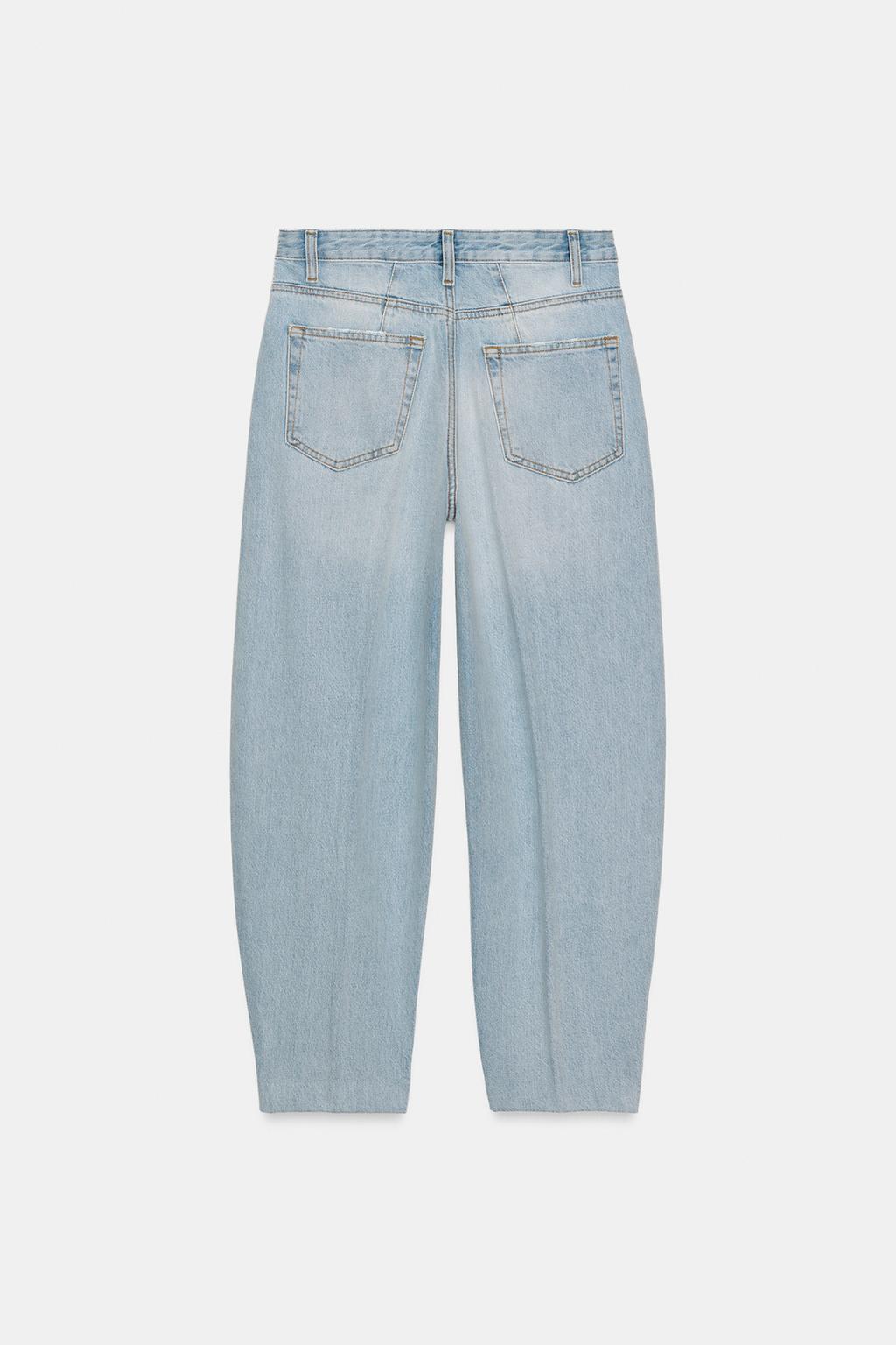 ДЖИНСЫ BARREL С ВЫСОКОЙ ПОСАДКОЙ — ZW COLLECTION