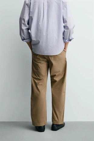 Брюки STRAIGHT FIT с эффектом потертости