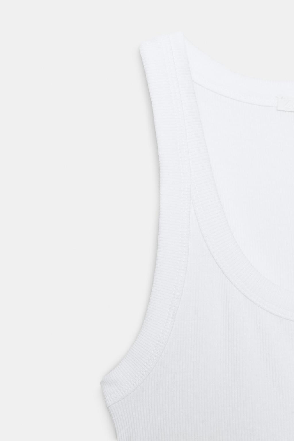 ТОП БЕЗ РУКАВОВ В РУБЧИК