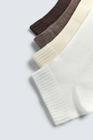 Базовые короткие носки, 4 пары- Заказать в России