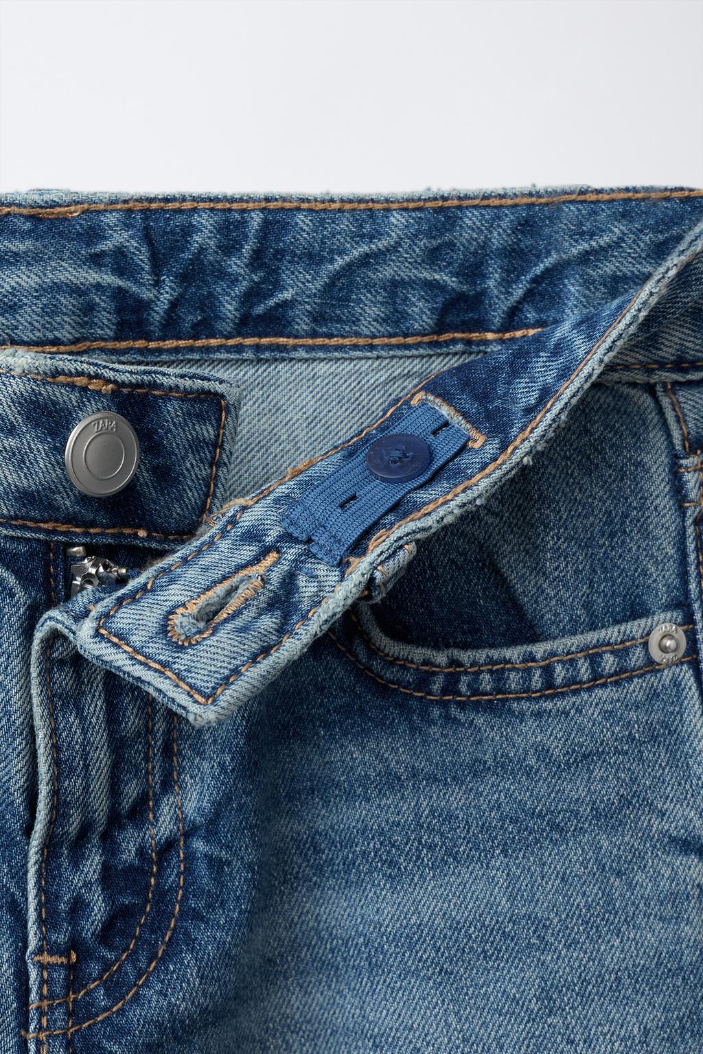 ДЖИНСЫ WIDE LEG СО СТРАЗАМИ «ЗВЕЗДЫ»