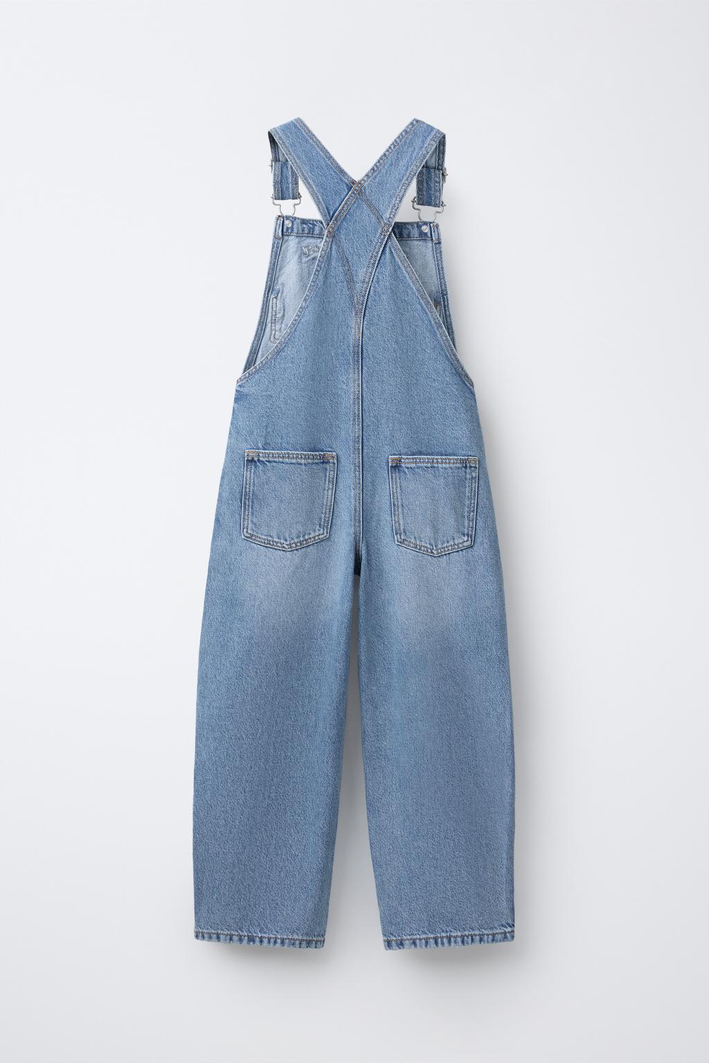 ДЛИННЫЙ ДЖИНСОВЫЙ КОМБИНЕЗОН