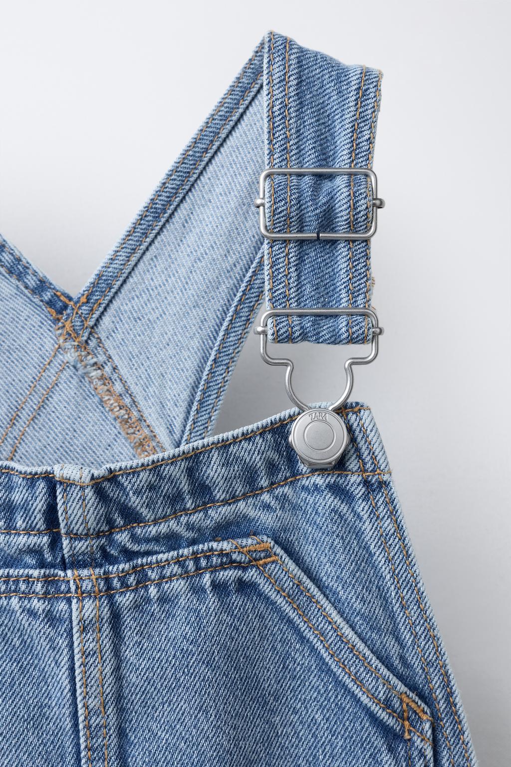 ДЛИННЫЙ ДЖИНСОВЫЙ КОМБИНЕЗОН