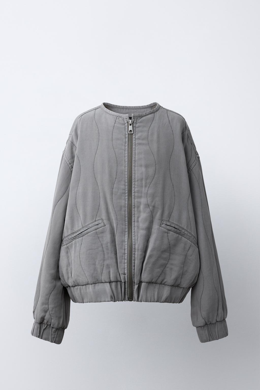 СТЕГАНАЯ КУРТКА СВОБОДНОГО КРОЯ