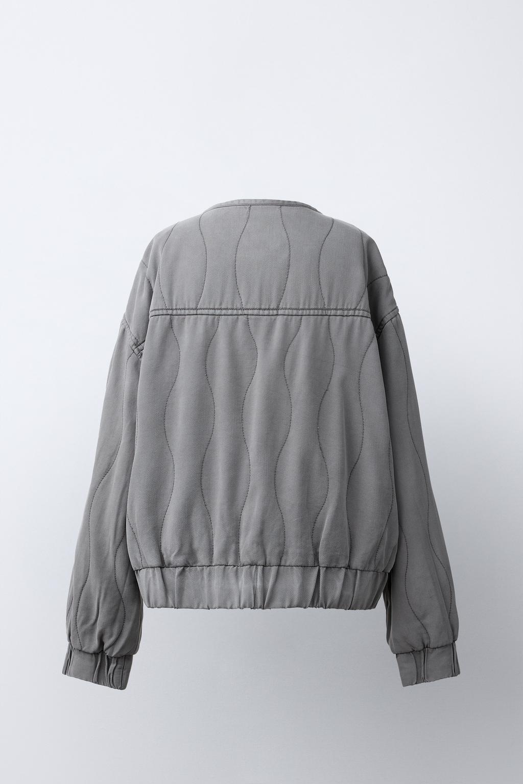 СТЕГАНАЯ КУРТКА СВОБОДНОГО КРОЯ
