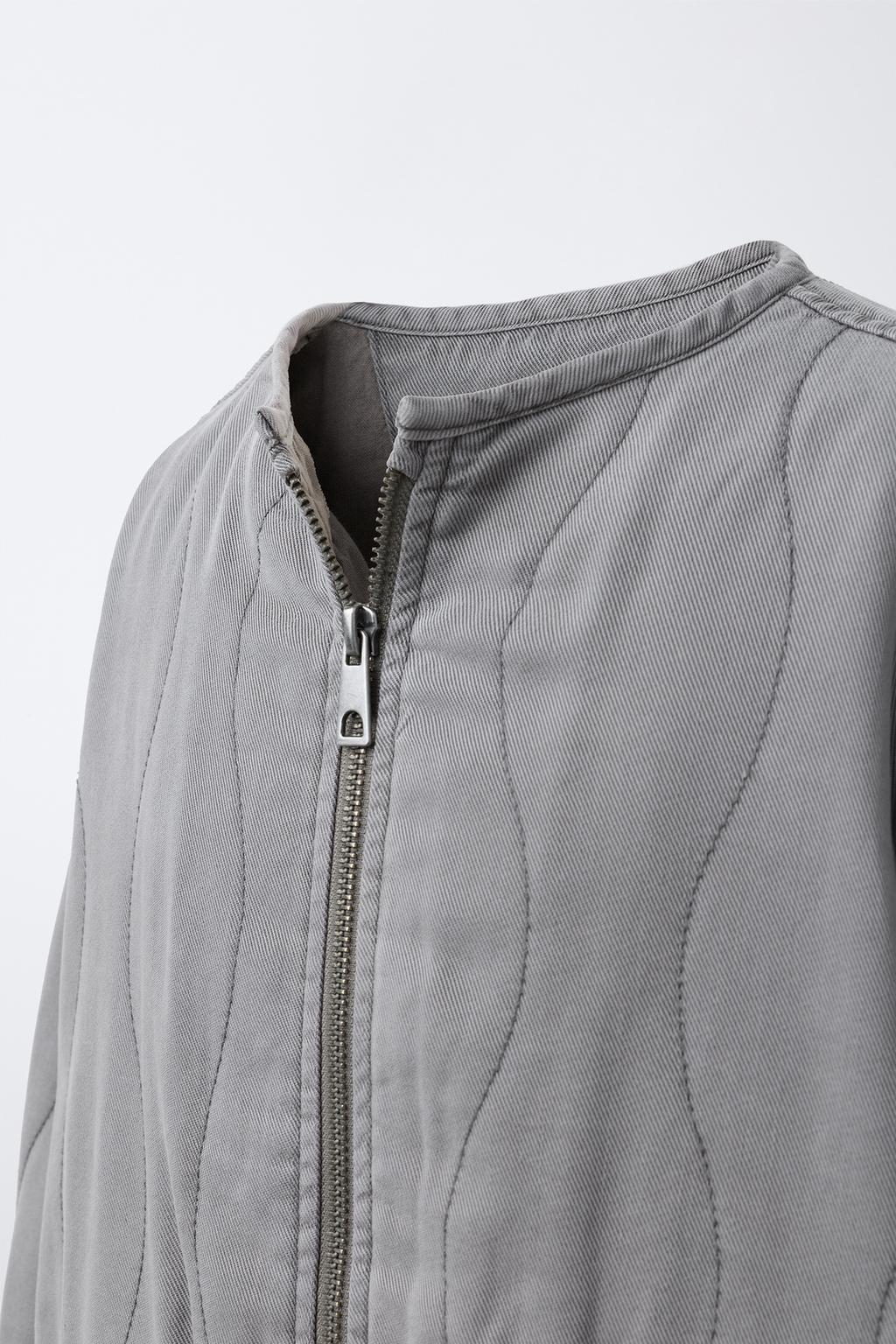 СТЕГАНАЯ КУРТКА СВОБОДНОГО КРОЯ