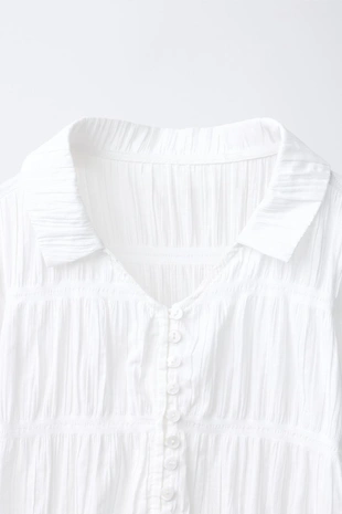 Рубашка с эластичными кромками- Заказать в России