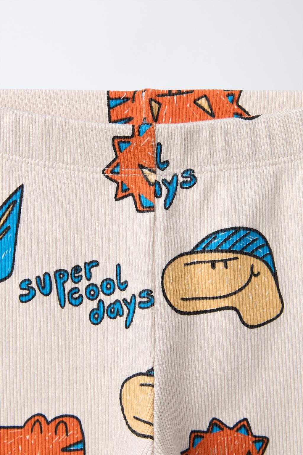 ЛЕГИНСЫ В РУБЧИК С АНИМАЛИСТИЧНЫМ ПРИНТОМ