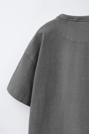 Однотонная футболка GARMENT DYE- Заказать в России