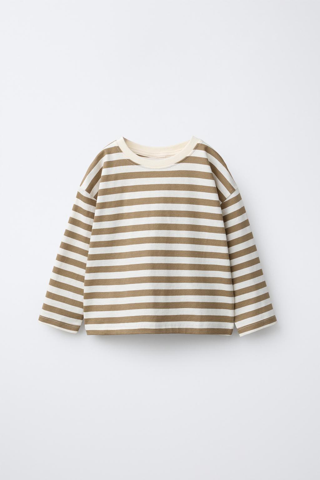 НАБОР ИЗ ТРЕХ ФУТБОЛОК В ПОЛОСКУ И ОДНОТОННЫХ