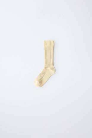 Длинные носки в рубчик- Заказать в России