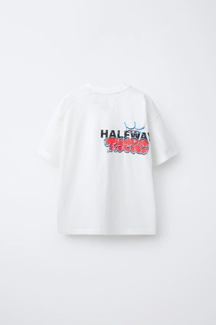 Футболка с принтом граффити- Заказать в России